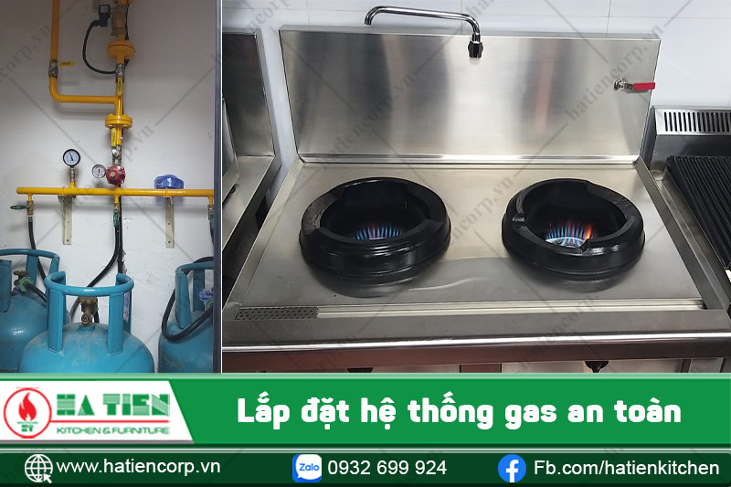 Không gian bếp nhà hàng 5