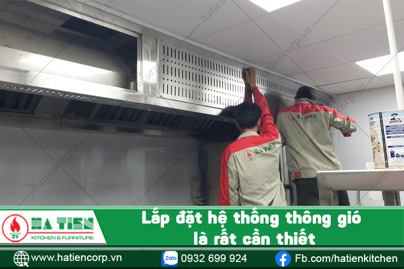 Không gian bếp nhà hàng 6