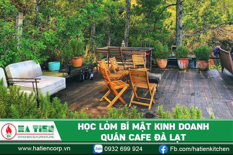 Học lỏm cách lập kế hoạch kinh doanh quán cà phê Đà Lạt