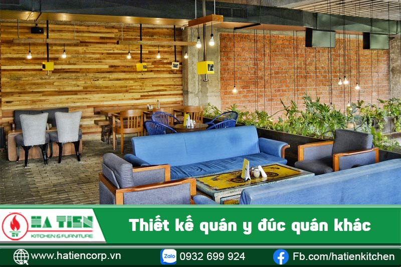 Thiết kế quán y đúc quán khác