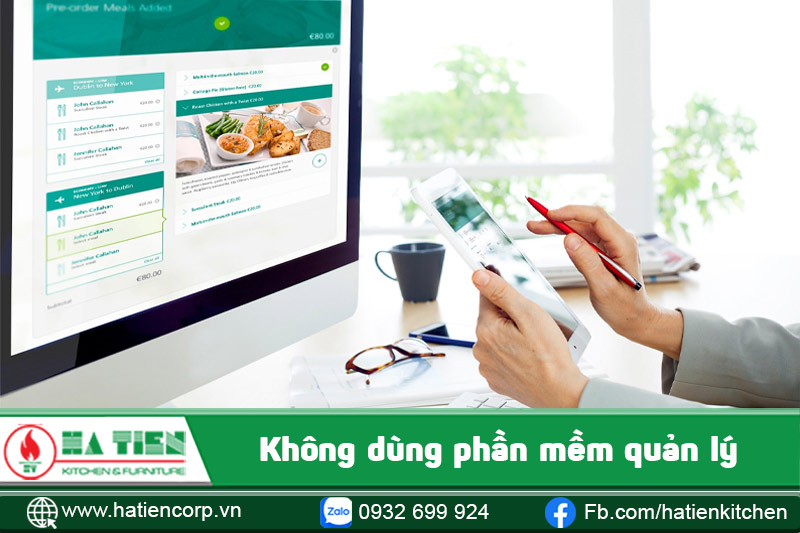 Không dùng phần mềm quản lý