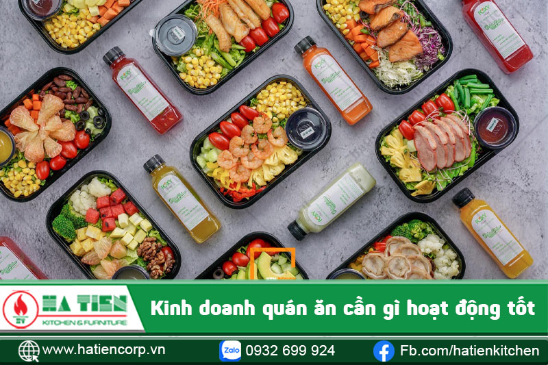 Kinh doanh quán ăn cần gì