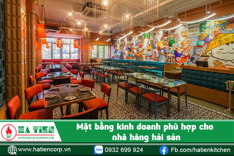 Mặt bằng kinh doanh phù hợp cho nhà hàng hải sản