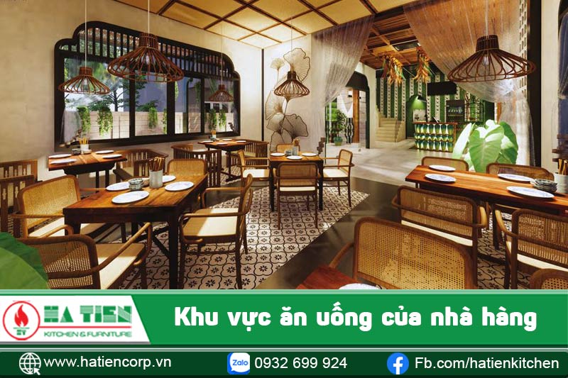 Khu vực ăn uống của nhà hàng