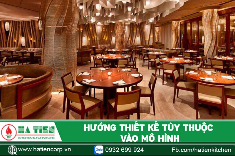 Tùy thuộc vào mỗi mô hình kinh doanh sẽ có một hướng thiết kế trang trí khác nhau