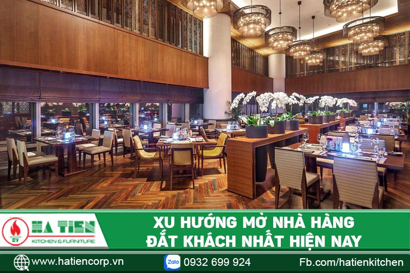 Xu hướng mở nhà hàng đắt khách nhất hiện nay
