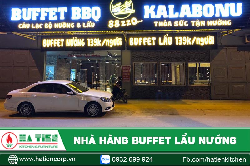 Tiêu chuẩn mở nhà hàng buffet lẩu nướng