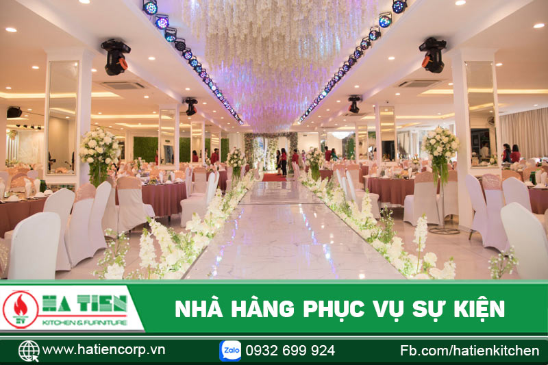 Tham khảo mô hình kinh doanh nhà hàng phục vụ tiệc sự kiện