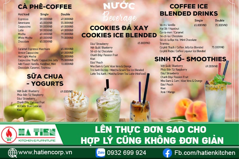 Lên thực đơn ra sao cho hợp lý cũng không phải đơn giản