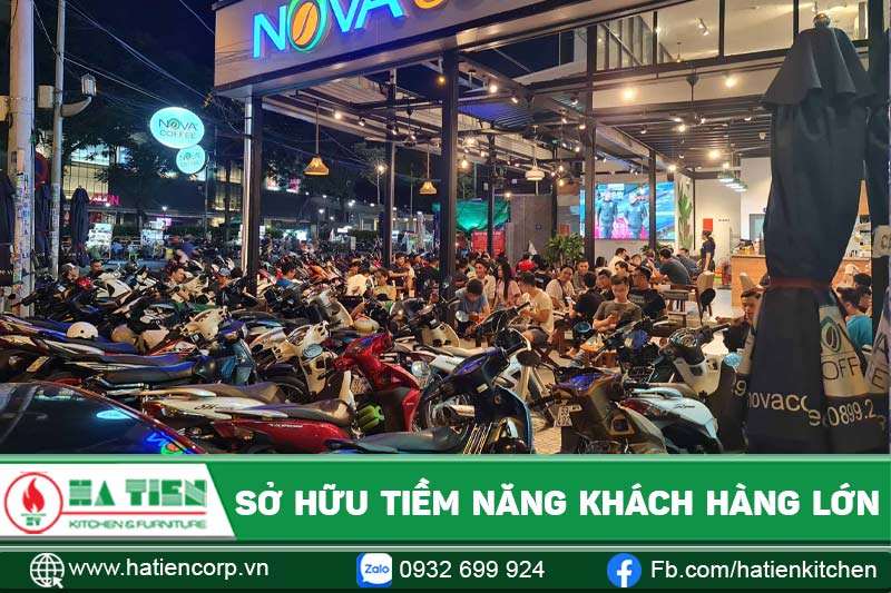 Mở quán cà phê Tân Phú sở hữu tiềm năng khách hàng lớn