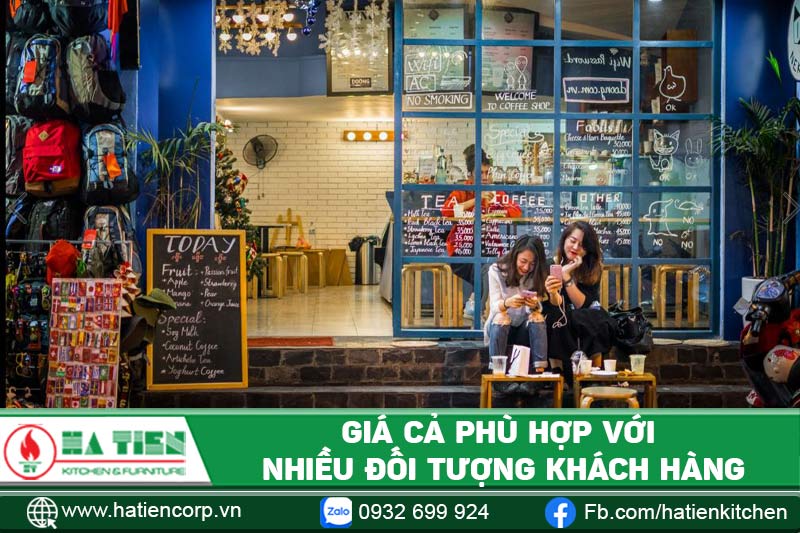 Giá cà phê rẻ phù hợp nhiều đối tượng khách hàng