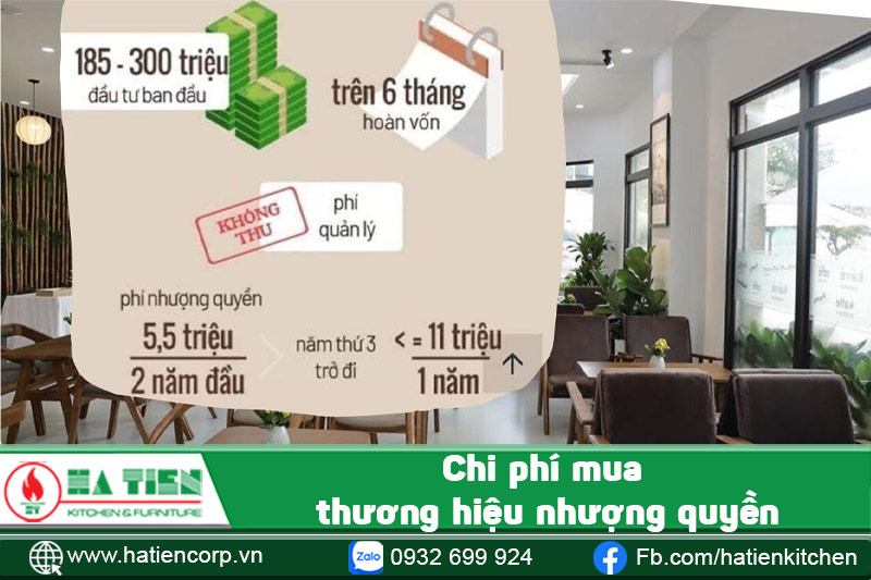 mở quán cafe nhượng quyền 7