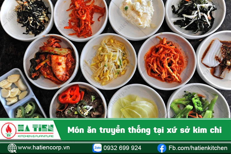 Đa dạng các món ăn truyền thống tại xứ sở kim chi