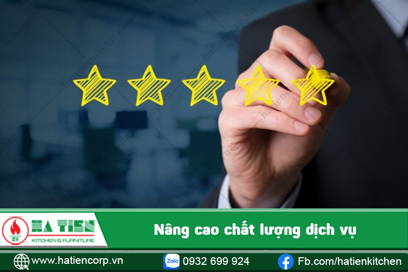 Chất lượng phục vụ được nâng cao