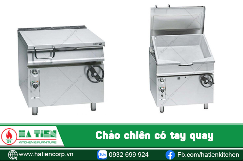 Chảo chiên có tay quay