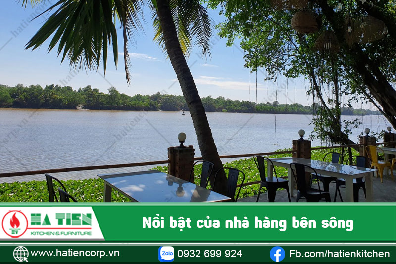 Nổi bật nhà hàng bên sông