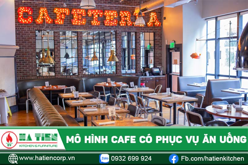 nhà hàng cà phê có phục vụ ăn uống 1