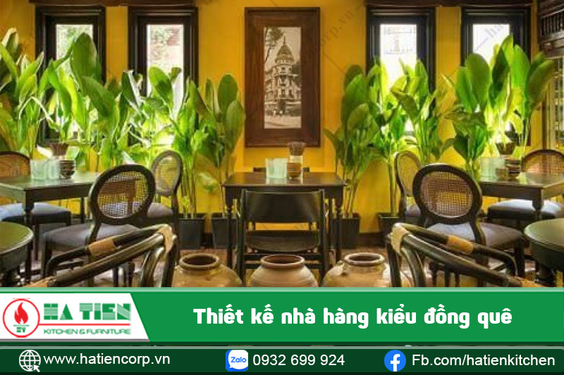 Thiết kế phong cách đồng quê