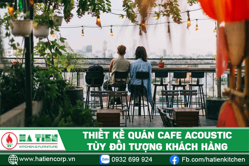 Thiết kế quán tùy đối tượng khách hàng