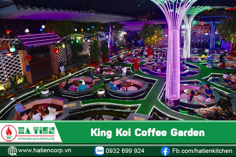 quán cà phê cá koi 1