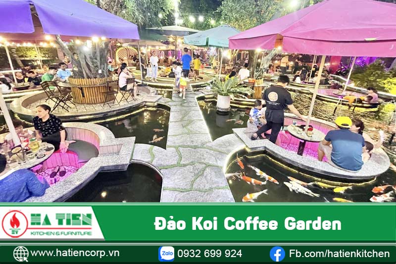 quán cà phê cá koi 7