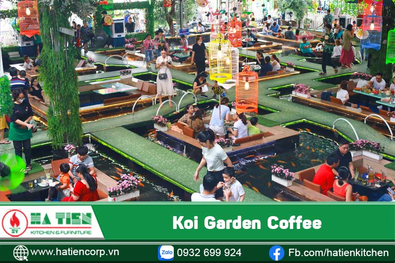 quán cà phê cá koi 9