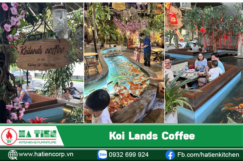 quán cà phê cá koi