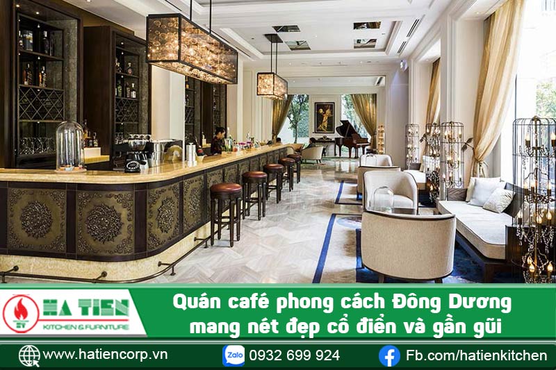 Quán café phong cách Đông Dương mang nét đẹp cổ điển và gần gũi