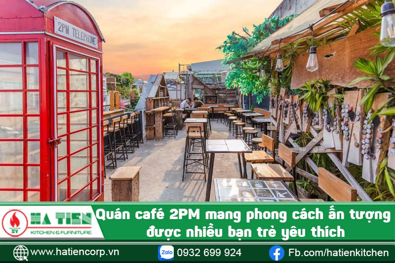 Quán café 2PM mang phong cách ấn tượng được nhiều bạn trẻ yêu thích