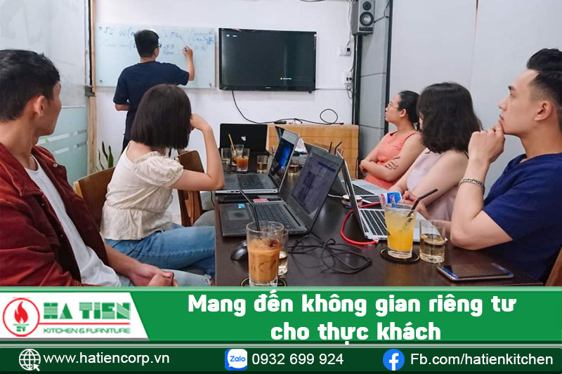 quán cà phê có phòng riêng cho nhóm 1