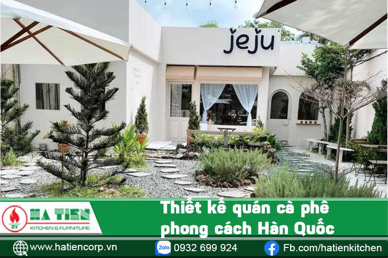 quán cà phê phong cách hàn quốc