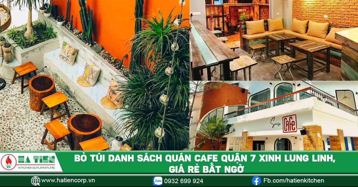 Bỏ túi danh sách quán cà phê quận 7 xinh lung linh, giá rẻ bất ngờ