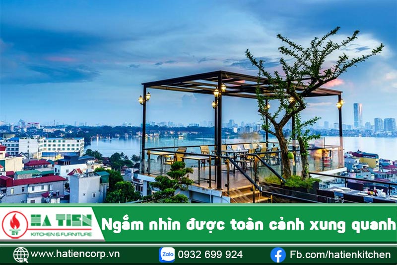 quán cà phê sân thượng 1