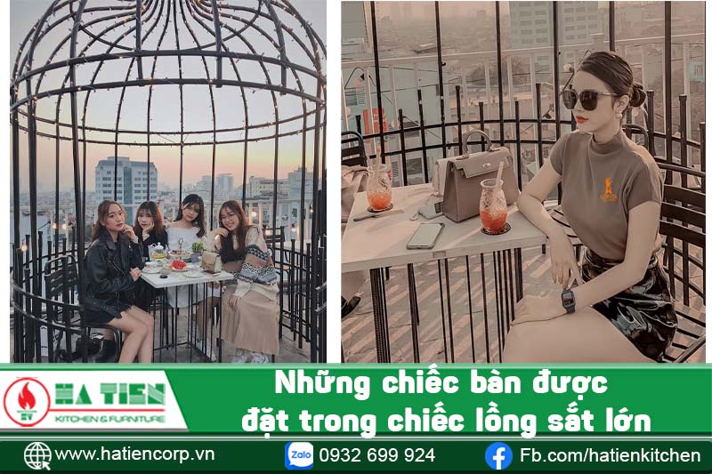 quán cà phê sân thượng 5