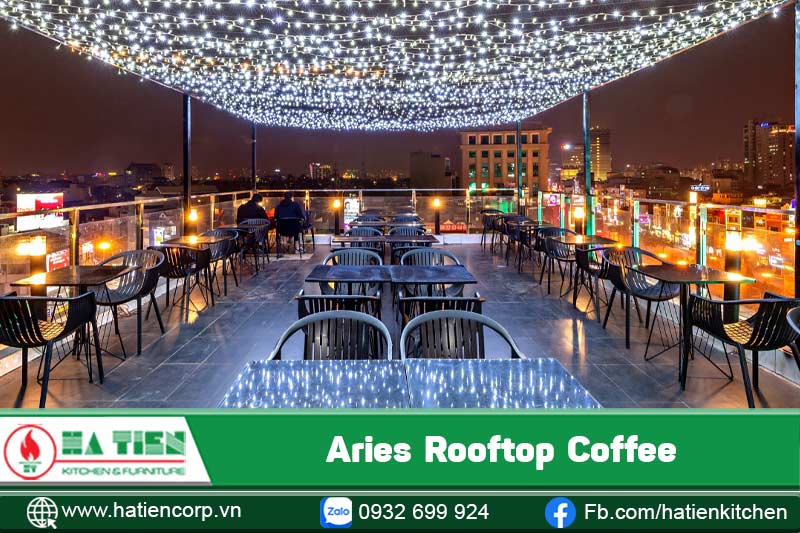 quán cà phê sân thượng 6