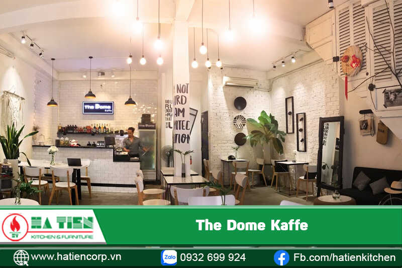 Không gian đơn giản mà không vẫn tinh tế, sang trọng là nét riêng của The Dome Kaffe