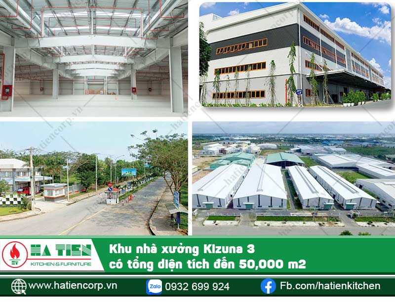 Với chuỗi các Khu nhà xưởng xây sẵn có dịch vụ, KIZUNA không chỉ dừng lại ở việc cung cấp nhà xưởng xây sẵn được thiết kế, xây dựng tối ưu đồng bộ với hệ thống hạ tầng kỹ thuật khu công nghiệp, mà còn cung cấp hệ thống tiện ích chia sẻ và hệ sinh thái dịch vụ hỗ trợ toàn diện được phục vụ bởi đội ngũ nhân sự chuyên nghiệp, đa ngôn ngữ Nhật, Hàn, Anh...