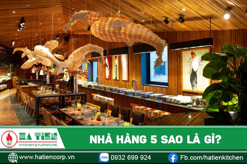 thiết kế nhà hàng 5 sao quận 1