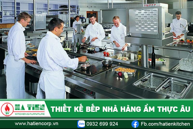 Bếp nhà hàng ẩm thực