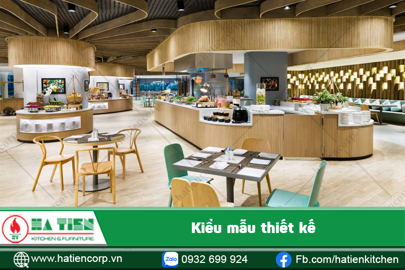 Nhà hàng Buffet nên có điểm nhấn check in