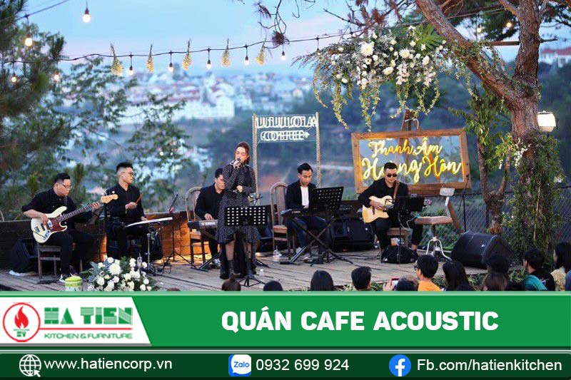 thiết kế quán cà phê acoustic đà lạt 1