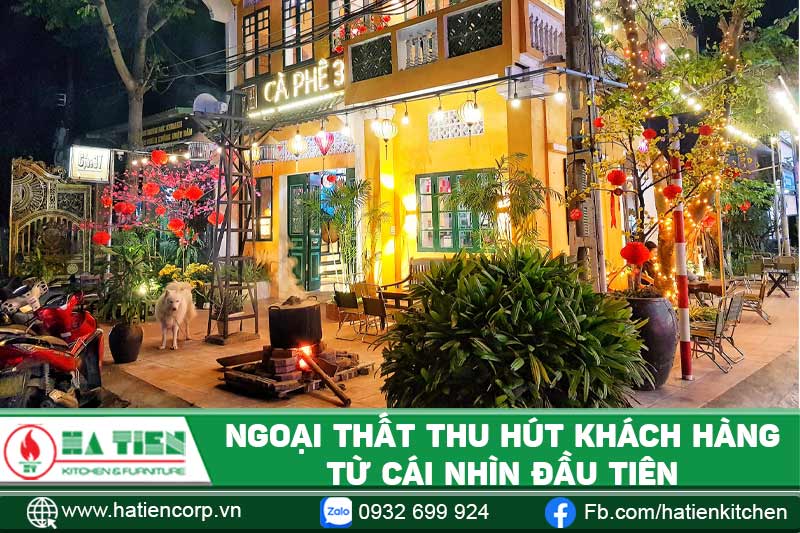 thiết kế quán cà phê hà nội 12