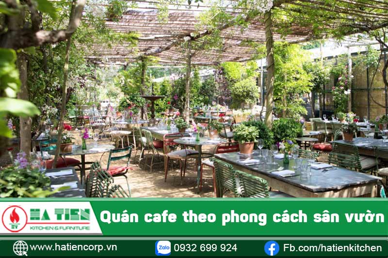 thiết kế quán cafe sang trong 9