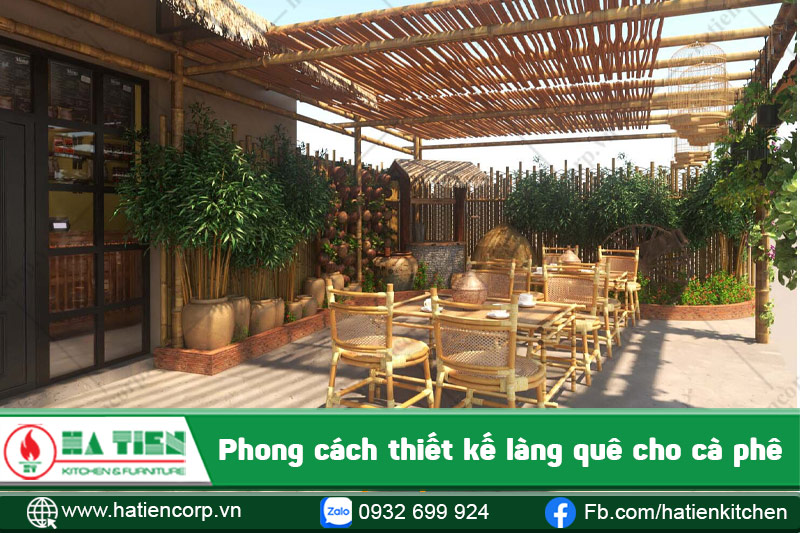 Quán cafe đẹp thiết kế đậm phong cách làng quê