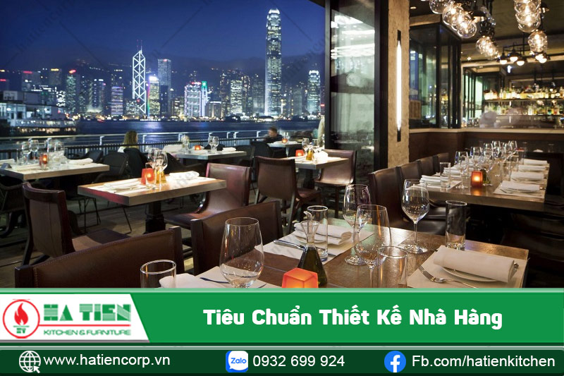 Tiêu chí thiết kế nhà hàng ngon, đẹp, thu hút