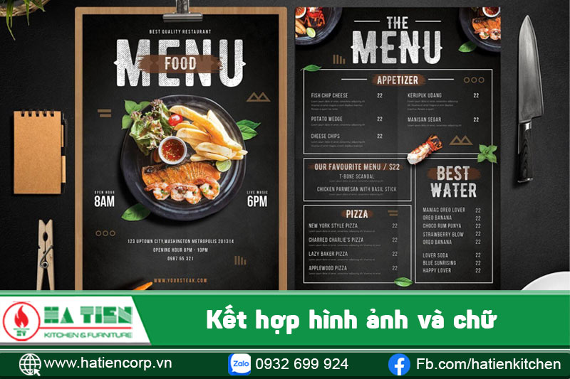 thực đơn nhà hàng âu 7