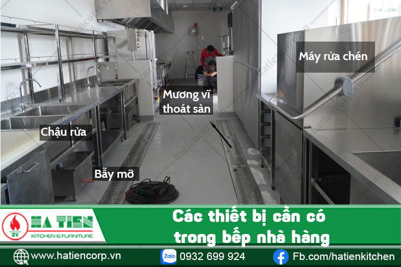 trang thiết bị trong nhà hàng 5