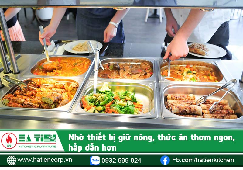 Giúp cơm canh luôn nóng và thơm ngon