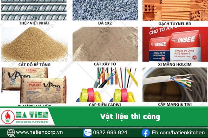 Chất liệu nội thất nhà hàng 5 sao được tuyển chọn kỹ lưỡng
