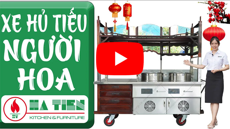 video xe hủ tiếu người Hoa